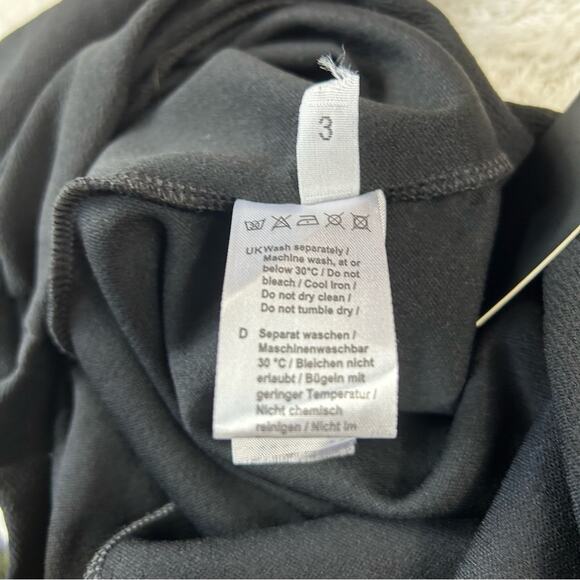 DJT black fit and flare skort skirt, size 4x - Picture 7 of 8